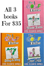 Copy of Golf Diaries Collection of books 1,2 & 3 (Autographed)