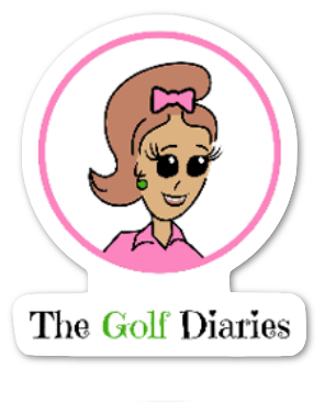 The Golf Diaries Logo Sticker Book #1 - Medium