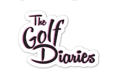 The Golf Diaries sticker -Small
